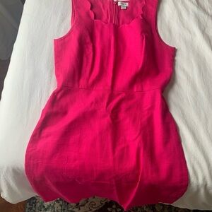 Vibrant Pink Sleeveless Dress